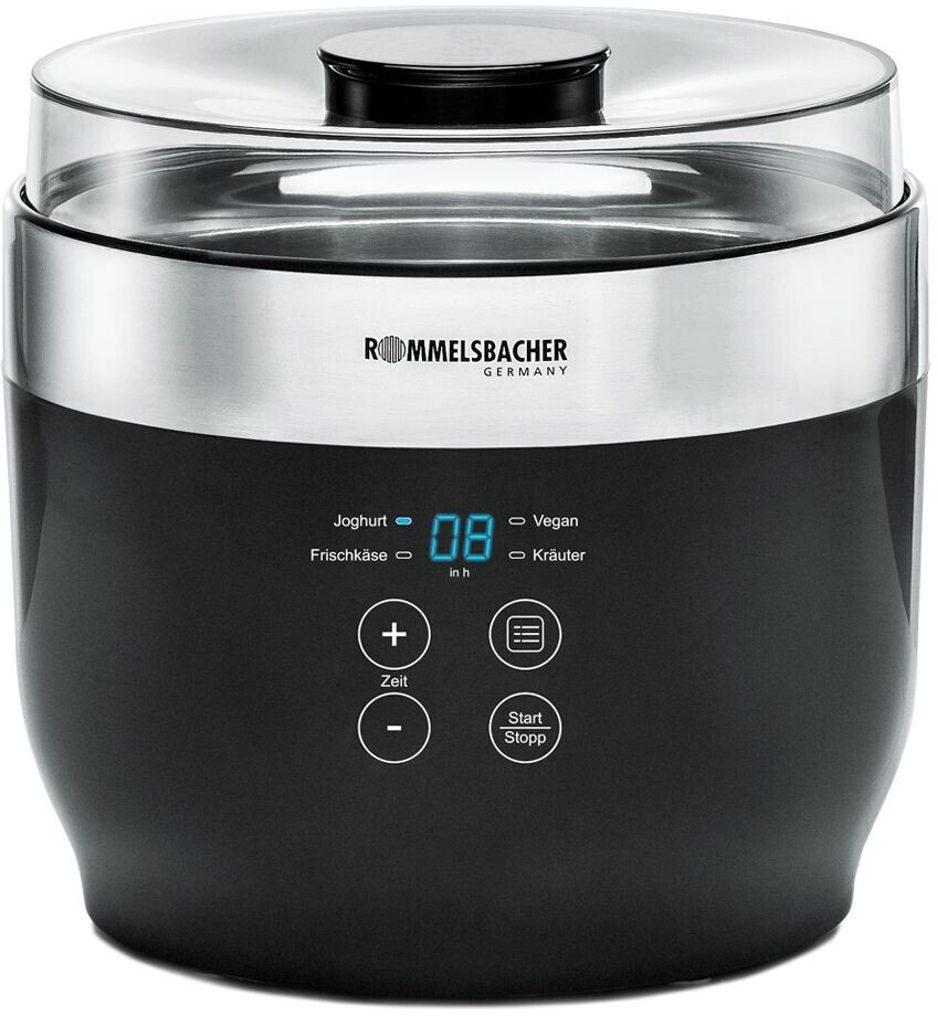 دستگاه ماست و پنیرساز روملزباخر Rommelsbacher JG 80 - بدنه استیل با 4 برنامه کاربردی